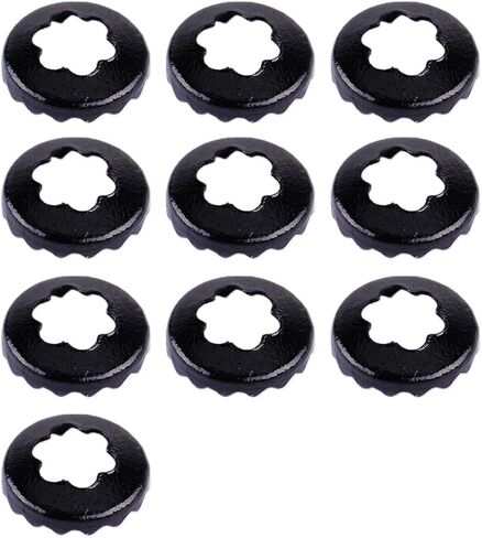 10pcs Plastic Triangle Clips Clasps for Ties Necktie Men Accessories Black White in Kuwait