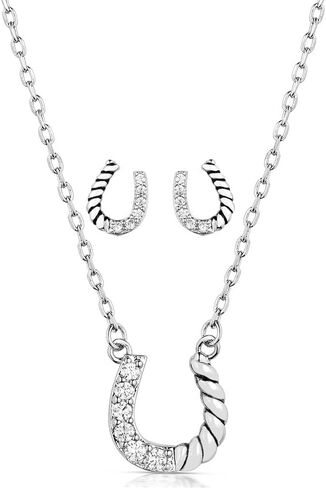 Montana Silversmiths Horseshoe Happiness Jewelry (Jewelry Set) in Saudi Arabia