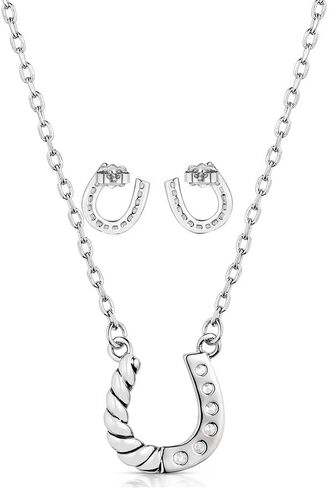 Montana Silversmiths Horseshoe Happiness Jewelry (Jewelry Set) in Saudi Arabia