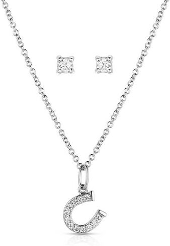 Montana Silversmiths Horseshoe Happiness Jewelry (Jewelry Set) in Saudi Arabia