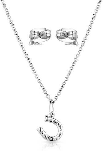 Montana Silversmiths Horseshoe Happiness Jewelry (Jewelry Set) in Saudi Arabia