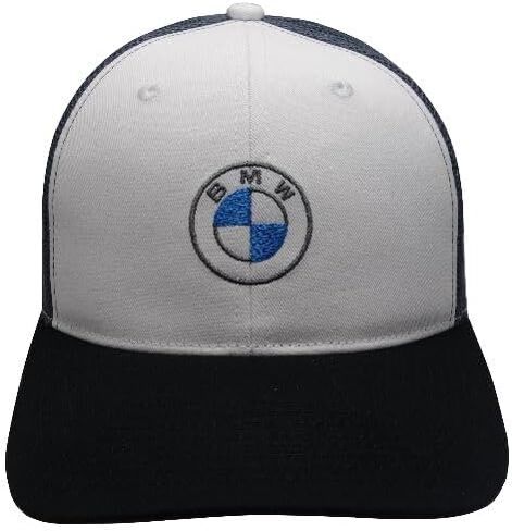 قبعة سائق شاحنة BMW (أبيض/أسود) in Saudi Arabia