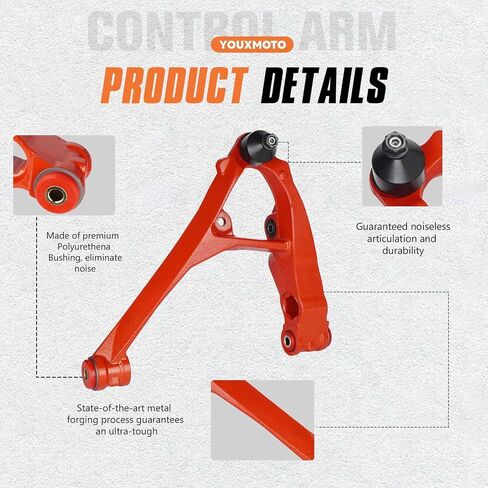 Front Lower Control Arm Kit 4WD for Chevy Silverado Suburban GMC Sierra 1500 1999-2006, Avalanche 1500 Cadillac Escalade 2002-2006, Yukon Suburban 1500 Tahoe 2000-2006 in Saudi Arabia