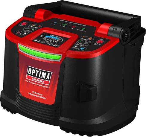 Optima D1200+ 12 Volt Performance Battery Charger و PunaCherer لبطاريات بدء 12V بما في ذلك الليثيوم Hypercore Optima و AGM والبطاريات التي غمرتها المياه in Saudi Arabia