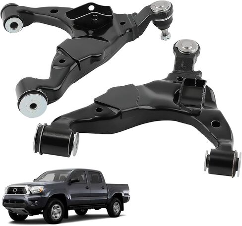 maXpeedingrods 4Pcs Front Lower Upper Control Arms Kit w/Ball Joints Assembly for Toyota Tacoma Base/Pre Runner/TRD Pro 2005-2015 in Saudi Arabia