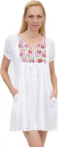 LA CERA Women's Cotton Chemise in Saudi Arabia