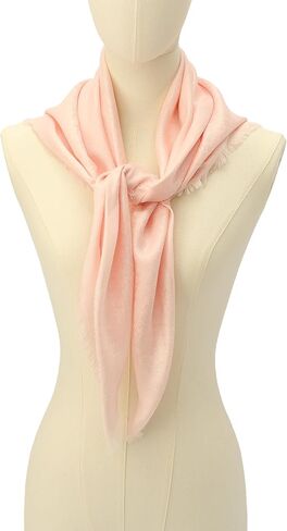 kate spade new york womens Spade Flower Yarndye Square Scarf, Stylish & Lightweight Fashion Accessory in Saudi Arabia