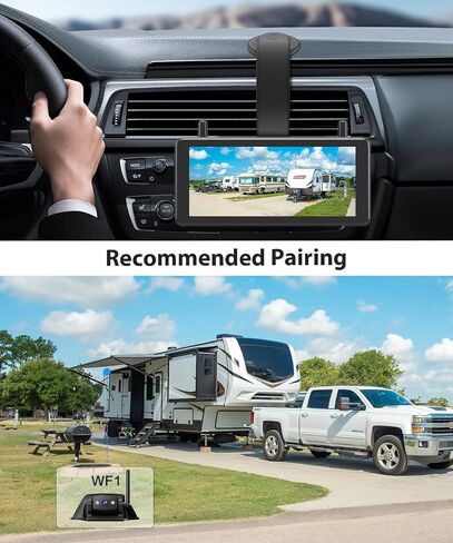 AUTO-VOX T3 Bendable Car Mount for Backup Camera: Safe View, 360° Flexible Adjust Monitor, 2 Min Easy Install,Strong Adhesion, No Trace Left, Fits Solar 3A Plus / S4B / Solar5 / WF1 Screen in Saudi Arabia