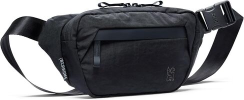 حقيبة Chrome Industries Sabin Sling للرجال والنساء - مقصورة رئيسية كبيرة ، مواد معاد تدويرها خفيفة الوزن - 3L ، الأسود in Saudi Arabia