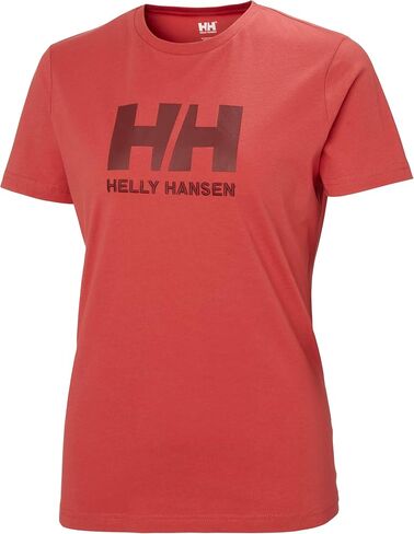 Helly-Hansen Women's HH Logo T-Shirt, 101 Poppy Red, XX-Large in Saudi Arabia