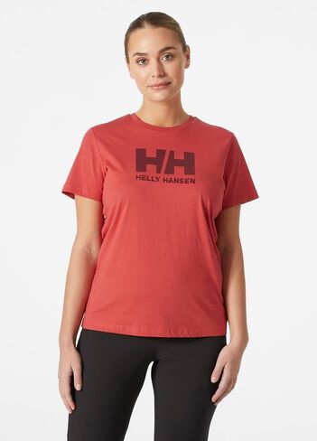 Helly-Hansen Women's HH Logo T-Shirt, 101 Poppy Red, XX-Large in Saudi Arabia