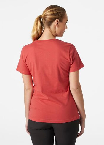 Helly-Hansen Women's HH Logo T-Shirt, 101 Poppy Red, XX-Large in Saudi Arabia