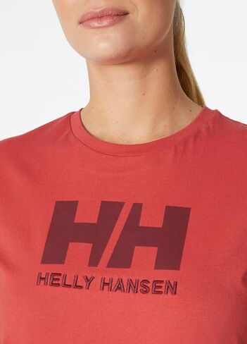 Helly-Hansen Women's HH Logo T-Shirt, 101 Poppy Red, XX-Large in Saudi Arabia