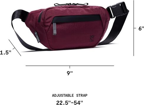 Chrome Industries Sabin Sling Bag for Men and Women – Large Main Compartment, Lightweight Recycled Materials – 3L, Black in Kuwait