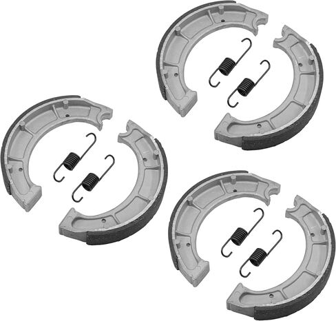 Caltric Front & Rear Brake Shoes Compatible with Yamaha Bear Tracker Beartracker 250 Yfm250 Yfm-250 Yfm 250 1999 2000 New in Saudi Arabia