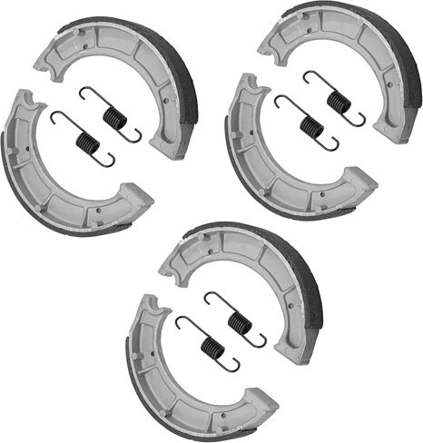 Caltric Front & Rear Brake Shoes Compatible with Yamaha Bear Tracker Beartracker 250 Yfm250 Yfm-250 Yfm 250 1999 2000 New in Saudi Arabia