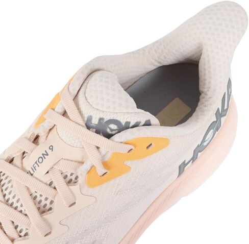 Hoka One One Clifton 9 1127896-BSW Textile Womens Trainers - Blanc De Blanc Swim Day - 10.5 US in Saudi Arabia