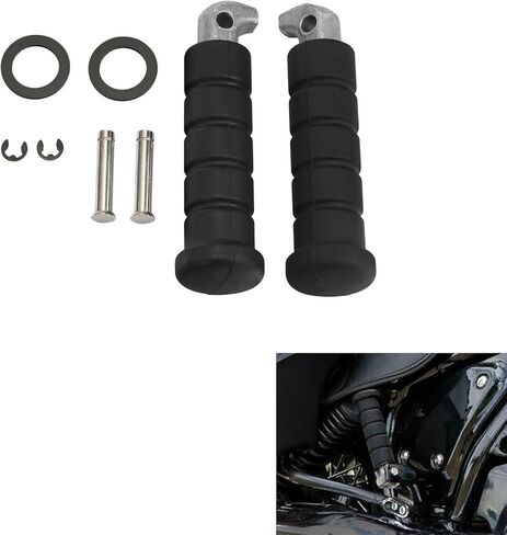 TCMT Passenger Support Footpegs W/Brackets Fit For Indian 2022-2024 Super Chief Limited 2023-2024 Sport Chief 2022-2024 Chief Bobber Dark Horse in Saudi Arabia