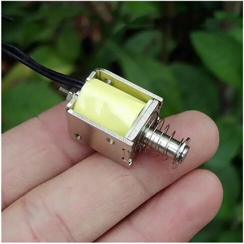 DC 12V 9MM Stroke DC Solenoid Electromagnet Push من خلال النوع المغناطيسي DS-0520S للأسرة in Saudi Arabia