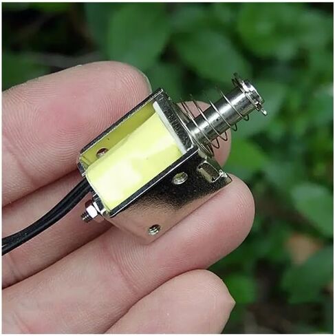 DC 12V 9MM Stroke DC Solenoid Electromagnet Push من خلال النوع المغناطيسي DS-0520S للأسرة in Saudi Arabia