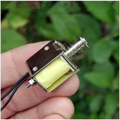 DC 12V 9MM Stroke DC Solenoid Electromagnet Push من خلال النوع المغناطيسي DS-0520S للأسرة in Saudi Arabia