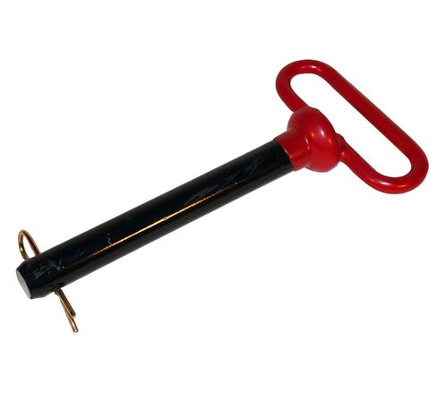 AgraLink 2 PCS 7/8 inch Red Handle Forged Hitch Pin Hitch Pin Accessories for Tractors, Towing RV, Truck, Boat, Car, Clevis pin 7/8 x 6-1/2 inch with Handle in Saudi Arabia