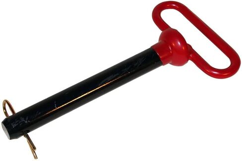AgraLink 2 PCS 7/8 inch Red Handle Forged Hitch Pin Hitch Pin Accessories for Tractors, Towing RV, Truck, Boat, Car, Clevis pin 7/8 x 6-1/2 inch with Handle in Saudi Arabia