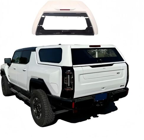 Truck Bed Cover for GMC Hummer EV 2022-2025 Tonneau Cover, Truck Bed Canopy with Lock, Truck Bed Topper Camper Shell in Saudi Arabia