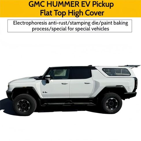 Truck Bed Cover for GMC Hummer EV 2022-2025 Tonneau Cover, Truck Bed Canopy with Lock, Truck Bed Topper Camper Shell in Saudi Arabia