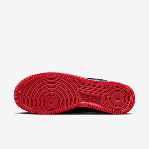 Nike Air Force 1 '07 LV8 أحذية الرجال (HV5752-410 ، Midnight Navy/Light Crimson/University Gold/Blue Void) in Saudi Arabia