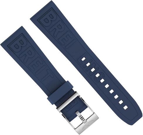 Watchbroof Rubber Watchband for Breitling Watchbands لـ Avenger Navitimer World Soft Watch STRAP مع مشبك in Kuwait