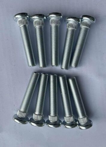 10pcs 5/8 "أطول من البراغي العريضة العجلة 7/16-20 ترابط OEM جودة تمديد طول إضافي لشرق شيفروليه ، دودج ، بونتياك ، أولدزموبيل ، بويك كار in Kuwait