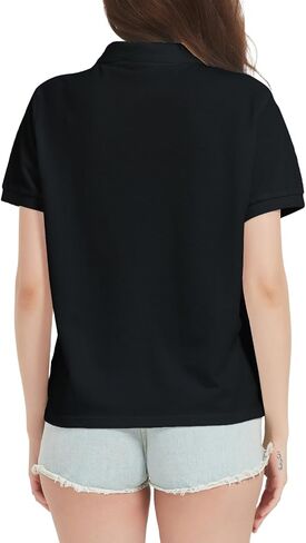 Women's Polo Shirts Short Sleeve Moisture Wicking Performance Summer Casual Work Classic Fit Golf Shirts for Women in Saudi Arabia