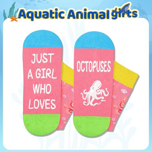 HAPPYPOP Penguin Gifts for Women - Crazy Ocean Socks for Teen Girls, Penguin Socks Animal Socks in Saudi Arabia