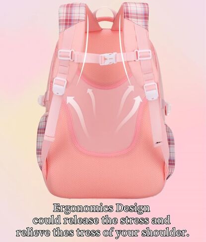 Girls Backpack, School Backpacks Rainbow Student Backpa,Kawaii Kids Backpack,Book Bag for Elementary Primary School in Saudi Arabia