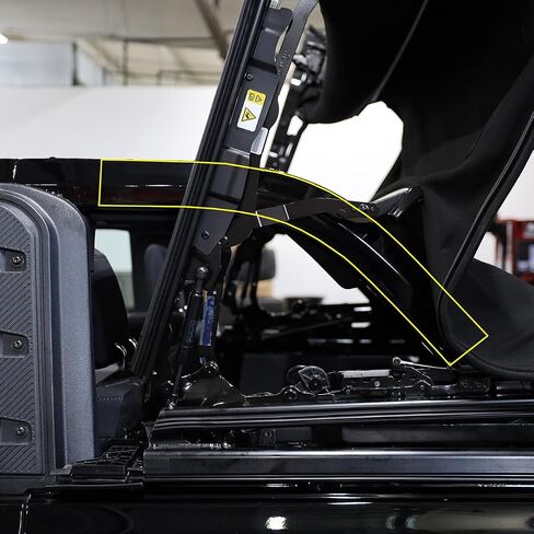 IAG Performance Roll Bar Paint Protection Film (PPF) Kit for Ford Bronco 2021+ (4 Door Soft Top Only) in Saudi Arabia