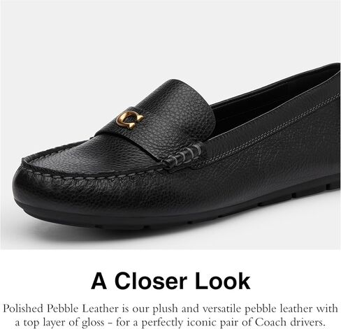 Coach Women's Sculpted C Driver Loafer in Saudi Arabia