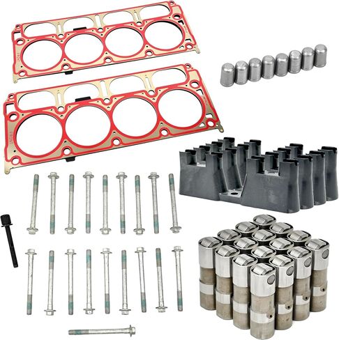 Michigan Motorsports AFM/DOD KINDITION KIT | يناسب 2014+ Gen V LT1 & L86 6.2L Lovines | يشمل 16 رافعات غير AFM وصواني رافع وحشيات الرأس in Saudi Arabia