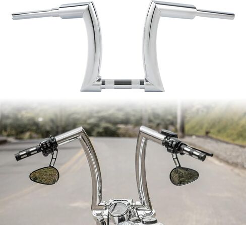 TCT-MOTORPARTS 16 "Ape Hanger 2" مقود مناسبة لـ Harley Softail flst fxst Sportster 883 1200 in Saudi Arabia