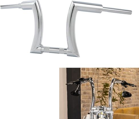 TCT-MOTORPARTS 16 "Ape Hanger 2" مقود مناسبة لـ Harley Softail flst fxst Sportster 883 1200 in Saudi Arabia