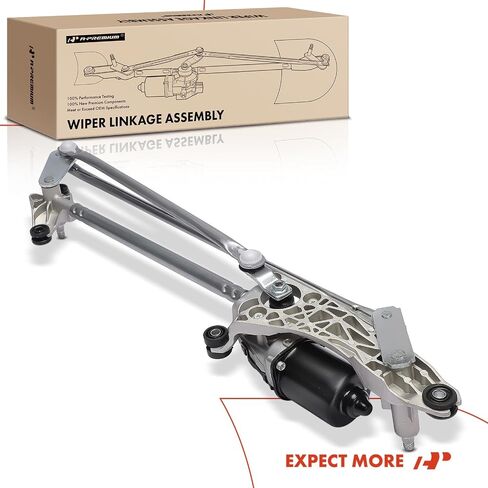 A-Premium Front Wiper Wiper Motor و Riniage Assembly متوافق مع Toyota Camry 2002 2003 2004 2005 in Kuwait