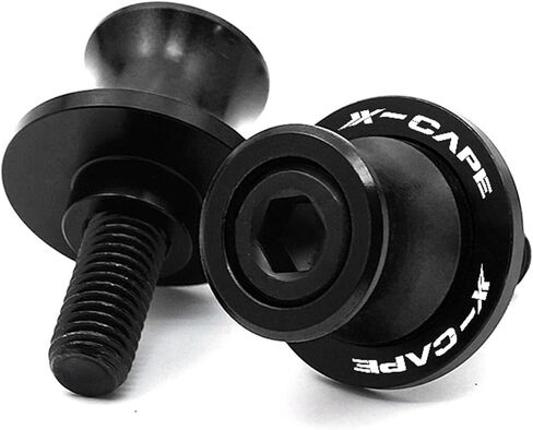 Compatible with Morini XCape X Cape X-Cape 650 650X Motorcycle Swingarm Spools Slider Stand Screws 10mm Slider Stand Screws (Color : RD) in Saudi Arabia