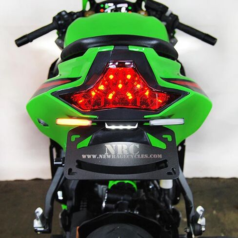New Rage Cycles Fender Eliminator Compatible With Kawasaki ZX-4R (2023-Present) Tucked in Saudi Arabia