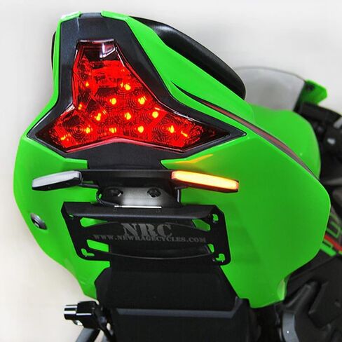 New Rage Cycles Fender Eliminator Compatible With Kawasaki ZX-4R (2023-Present) Tucked in Saudi Arabia