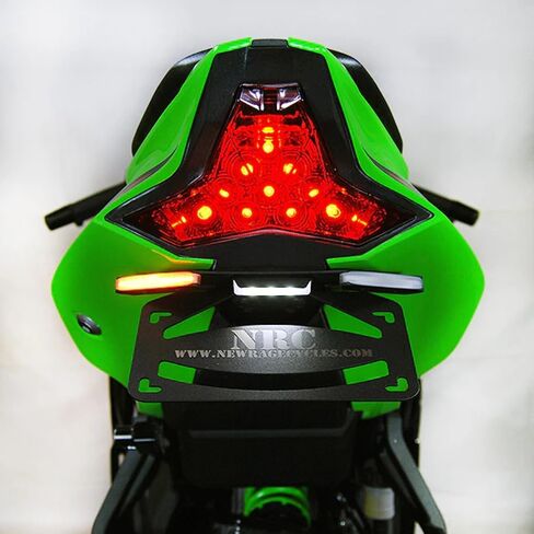 New Rage Cycles Fender Eliminator Compatible With Kawasaki ZX-4R (2023-Present) Tucked in Saudi Arabia