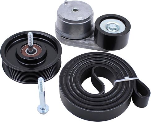 Motoku Belt الموتر و Serpentine Belt Idler Pulley لـ RAM 2500 3500 5.9 6.7 2003-2012 ، RAM 4500 5500 6.7 Diesel 2008-2012 in Saudi Arabia