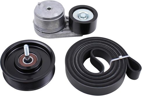 Motoku Belt الموتر و Serpentine Belt Idler Pulley لـ RAM 2500 3500 5.9 6.7 2003-2012 ، RAM 4500 5500 6.7 Diesel 2008-2012 in Saudi Arabia