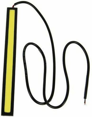 6pcs أبيض 12V LED Strip DRL النهار تشغيل الأضواء الضباب COB مصباح COR مقاوم للماء in Saudi Arabia