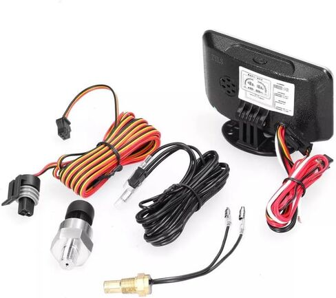 شاشة CAR LCD الرقمية 4-في 1 فولتميتر مقياس الوقود مقياس ضغط زيت درجة حرارة المياه in Kuwait