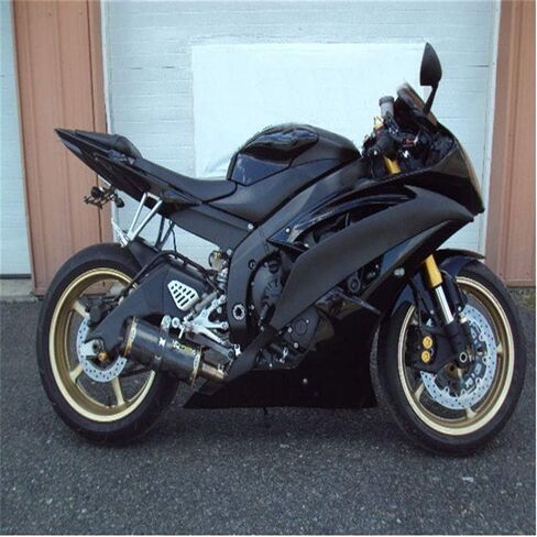 Fairing kit Fairings Bodywork Body Kit Plastic Bodyframe Injection Mold fit for Yamaha 2008-2016 08 09 10 11 12 13 14 15 16 yzf R6 Motorcycle ABS Aftermarket Glossy Black in Saudi Arabia